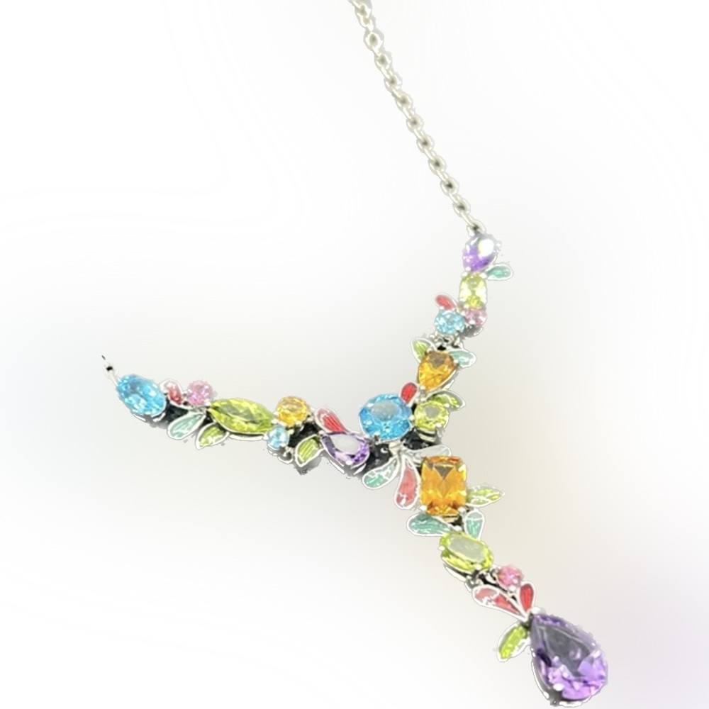Multi Gemstone Necklace